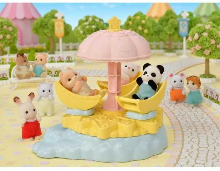 Žaidimų rinkinys Sylvanian Families Žvaigždėta karuselė vaikams