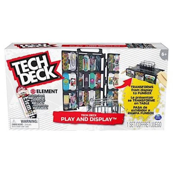 Spin Master Tech Deck - Play & Ekranas SK8 Shop Riedlenčių dėklas