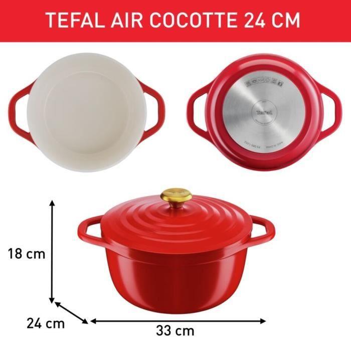 Tefal Air -pata, 4,7 L, punainen