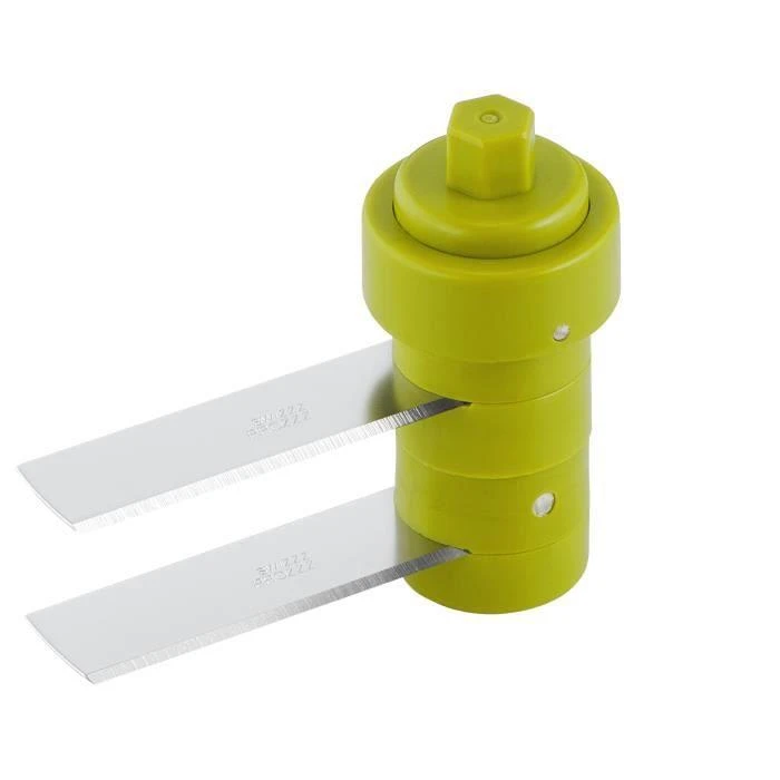 Tefal K13304 rankinė maisto pjaustyklė Žalia, Permatomas, Balta