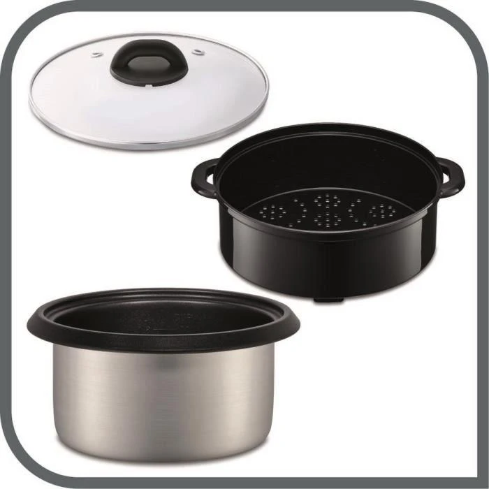 Ryžių Virimo Puodas Tefal New Classic 2 RK103811 5L, Juodos spalvos