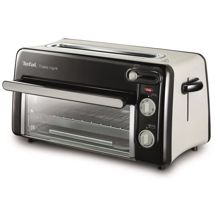 Tefal TL 6008 skrudintuvas 2 griežinėliai Aliuminis, Juoda 1300 W