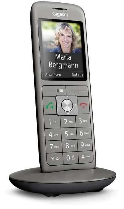 GIS Gigaset CL660HX Analoginio ryšio / DECT telefonas Skambintojo ID Antracitas