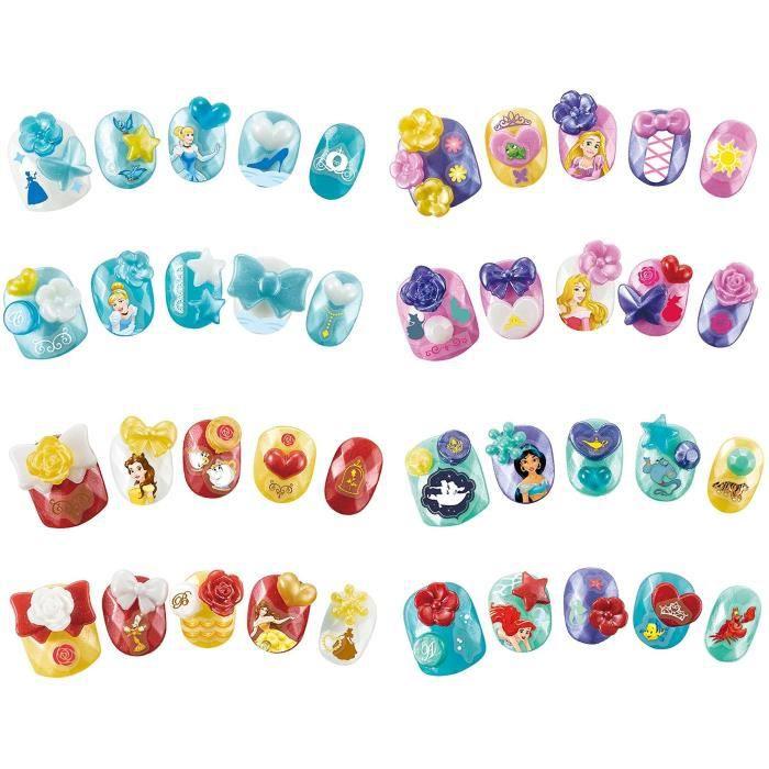 Vaikiškas nagų dekoravimo rinkinys Epoch Aquabeads Disney Princess