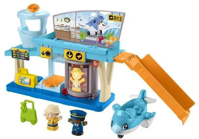 „Fisher-Price“ mažylių žaidimų rinkinys „Kasdieniai nuotykiai“ oro uoste (HTJ26)