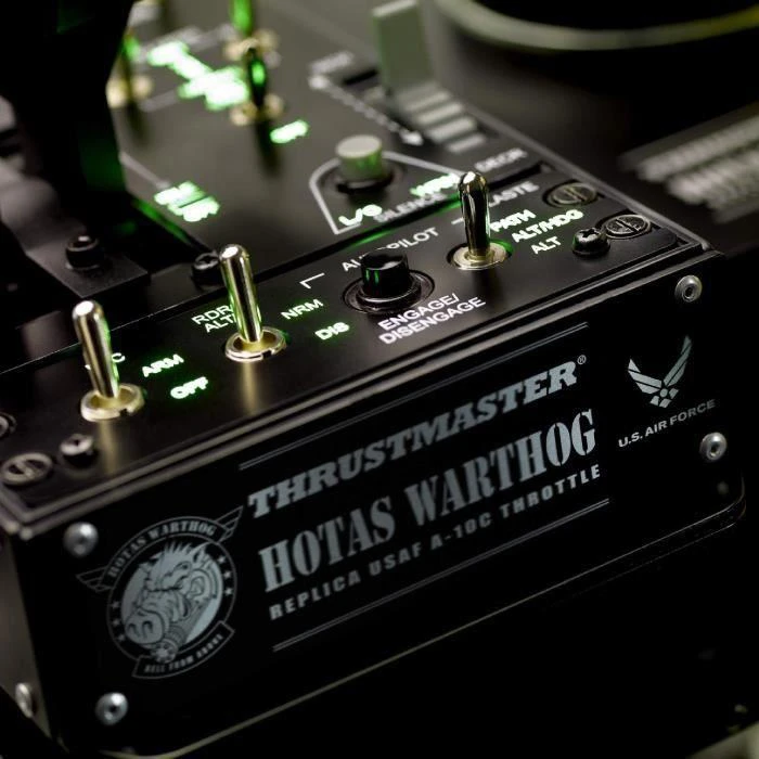 Thrustmaster | Hotas Warthog dvigubi droseliai | Juodas