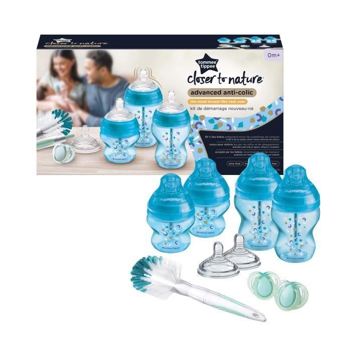 TOMMEE TIPPEE ADVANCED ANTI-COLIC MAITINIMO PRADŽIOS RINKINYS, Mėlynas