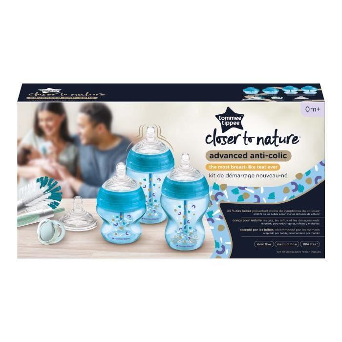 TOMMEE TIPPEE ADVANCED ANTI-COLIC MAITINIMO PRADŽIOS RINKINYS, Mėlynas