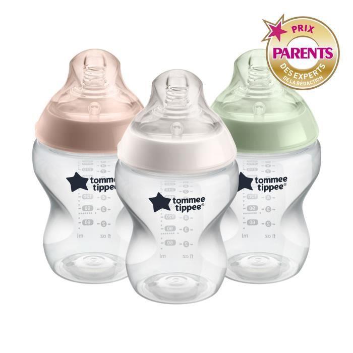 Tommee Tippee Natural Start buteliukai nuo pilvo dieglių 260 ml 3 vnt 0m+