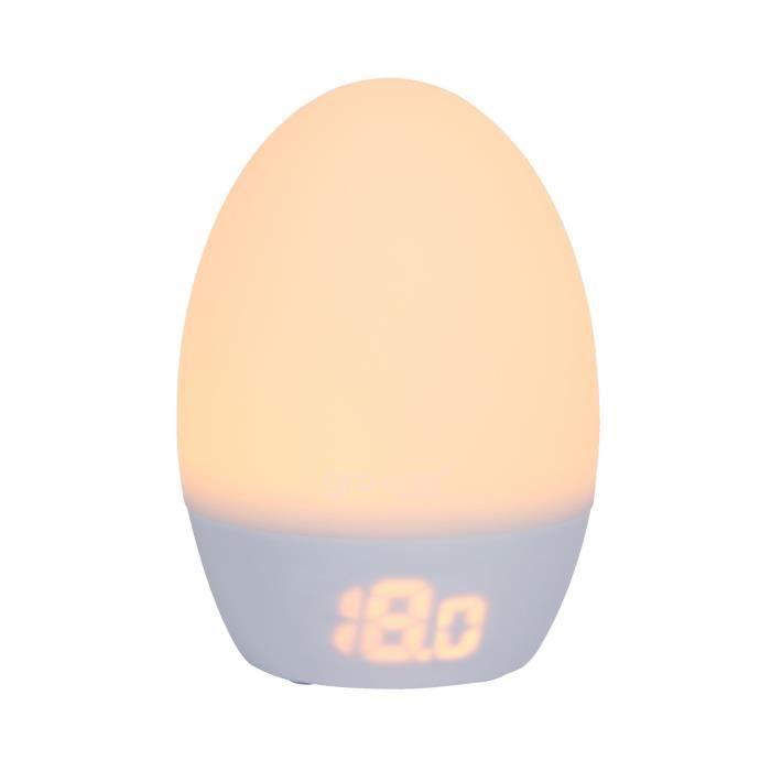 TOMMEE TIPPEE spalvą keičiantis kambario termometras ir naktinė lemputė GROEGG2, USB-Powered, 0 m+, multicolour, 491353