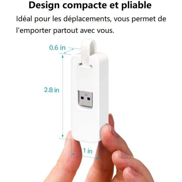 TP-LINK greito Ethernet USB 3.0 adapteris