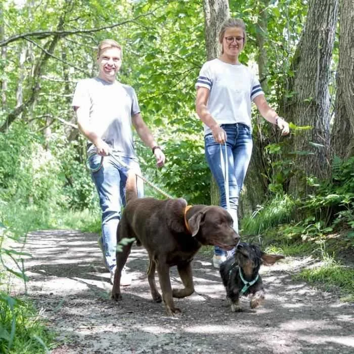 Trixie Adjustable Cavo pavadėlis šuniui, juodas, dydis L – XL: 2,00 m / o 18 mm