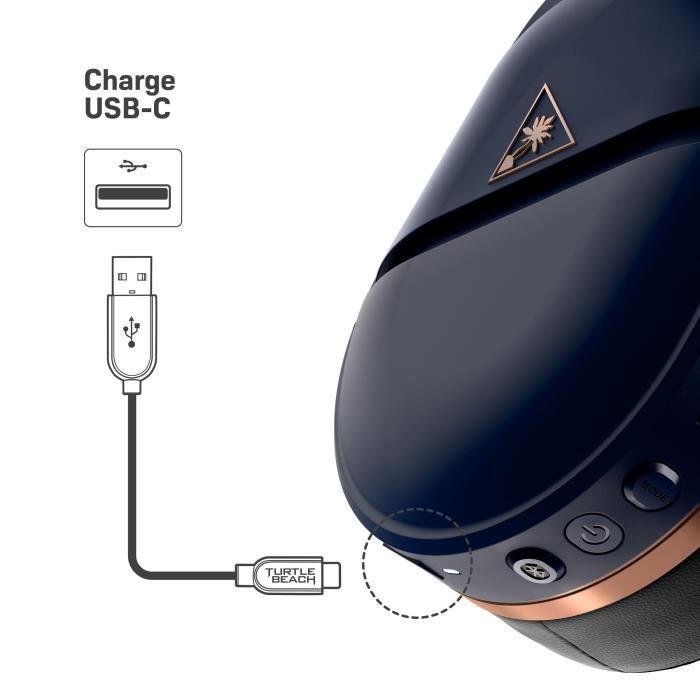Turtle Beach Stealth 700P MAX Gen2 (mėlynos) belaidės ausinės | PS5, PS4 & PC