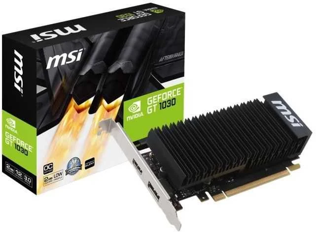 Vaizdo plokštė MSI GeForce GT 1030 2GB DDR4