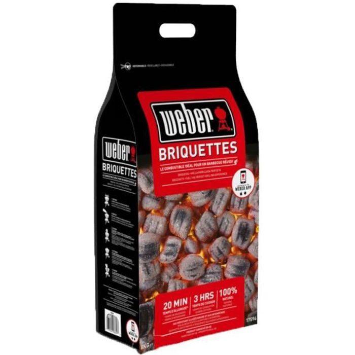 Presuoti anglies briketai WEBER, 8kg