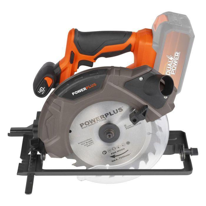 Ratų pavara Powerplus dvigubos galios Powdp25230 40 V Ø 18,5 cm