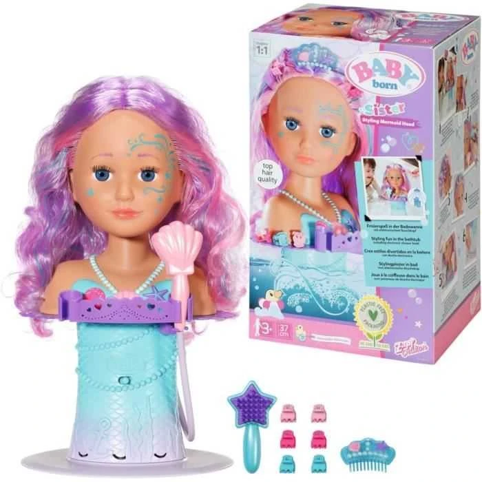 BABY BORN Lėlė-modelis „Undinėlė“