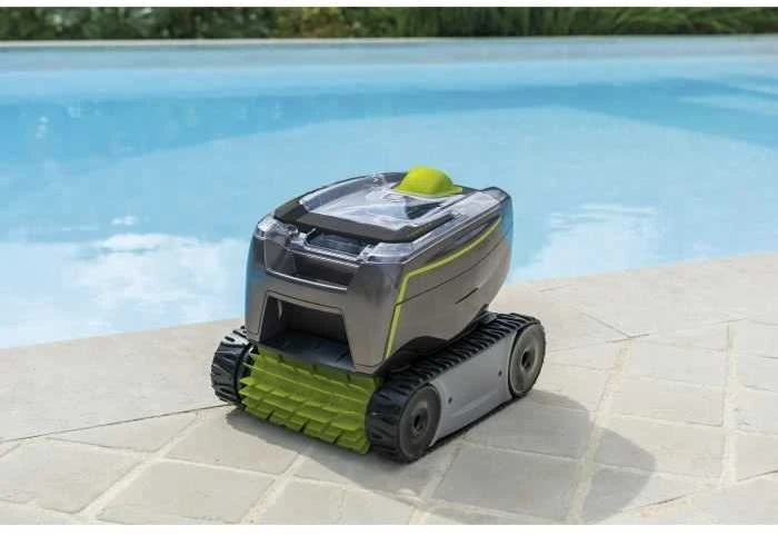 Zodiac GT3220 baseino valymo robotas su žaliais šepečiais