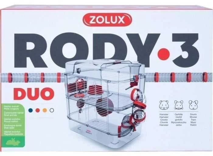 Graužikų Narvas - Zolux Rody 3 Duo