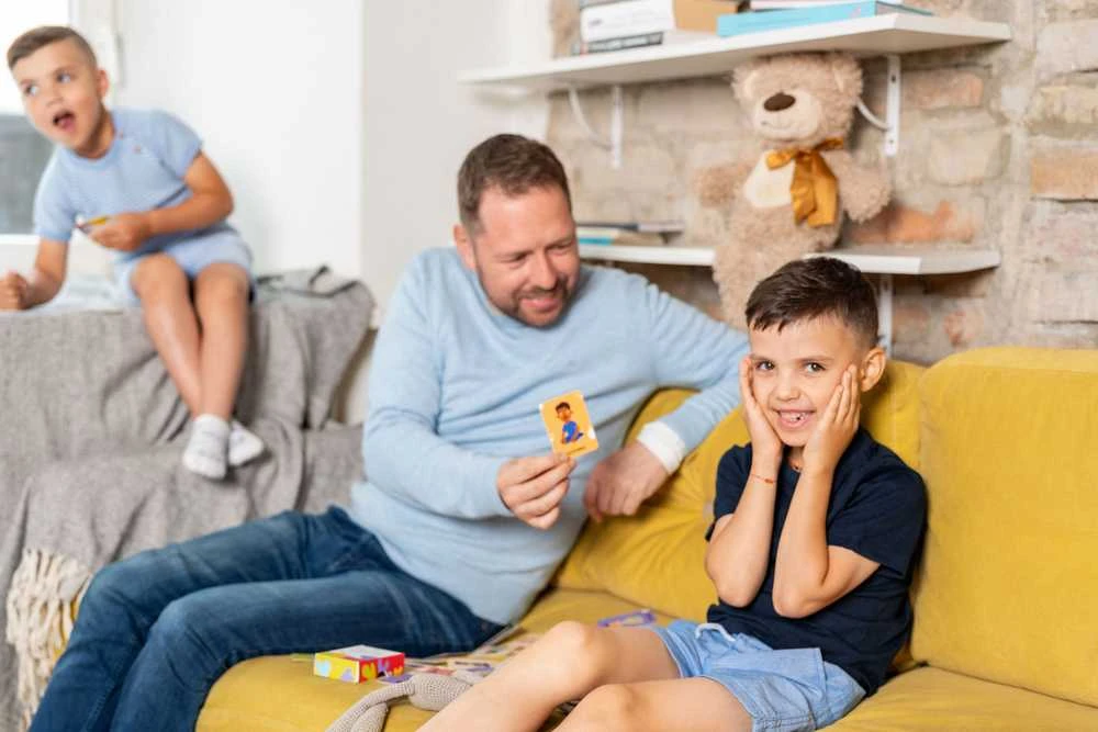 EQhub Emocijų kortelės "Pažįstu savo jausmus"