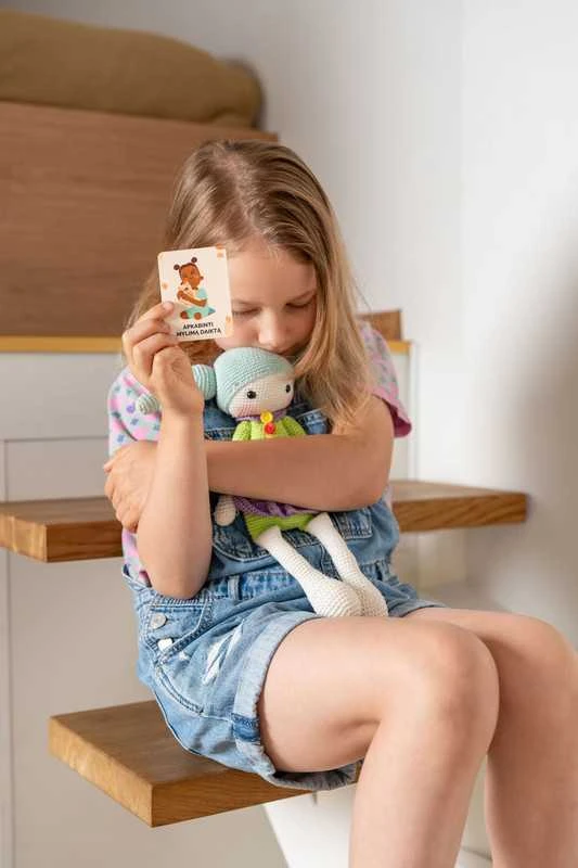 EQhub Emocijų kortelės "Pažįstu savo jausmus"