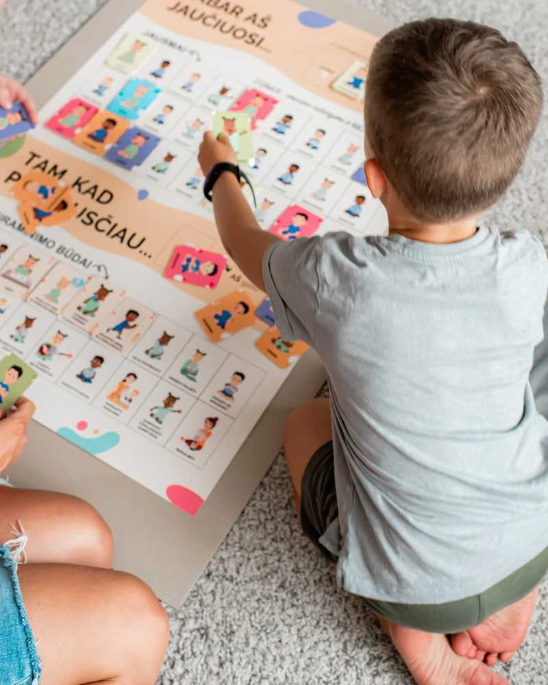 EQhub Emocijų pažinimo ir nusiraminimo kampelis