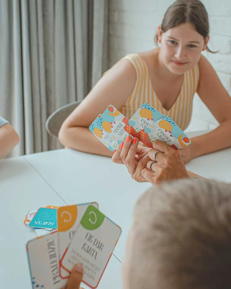 EQhub Linksmas, terapinis stalo kortų žaidimas „Pasitikiu savimi“