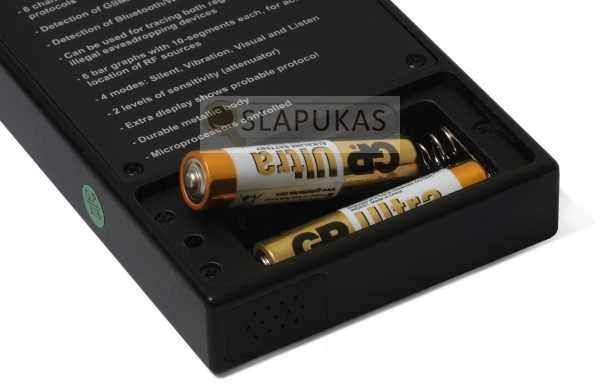 Daugiakanalis belaidžių ryšių detektorius profesionalams Protect
