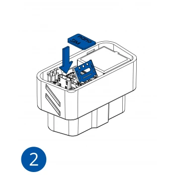 FMB003 2G TELTONIKA OBD GPS SEKLYS, Serveris : Serveris (metinis mokestis) +12 Eur, SIM kortelė: SIM Kortelė (metinis mokestis +24 Eur)
