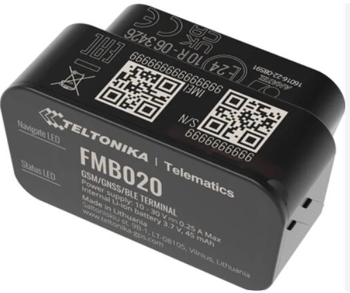 FMB020 2G TELTONIKA OBD GPS SEKLYS, SIM kortelė: Nepridėti, Serveris : Nepridėti