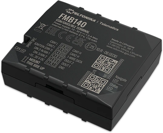 FMB140 2G TELTONIKA GPS SEKLYS, SIM kortelė: Nepridėti, Serveris : Nepridėti