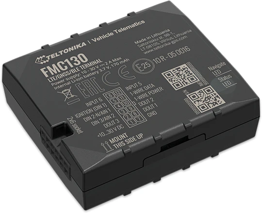 FMC130 4G TELTONIKA GPS SEKLYS, SIM kortelė: SIM Kortelė (metinis mokestis +24 Eur), Serveris : Nepridėti