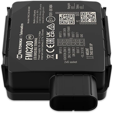 FMC230 TELTONIKA 4G GPS SEKLYS, SIM kortelė: Nepridėti, Serveris : Nepridėti