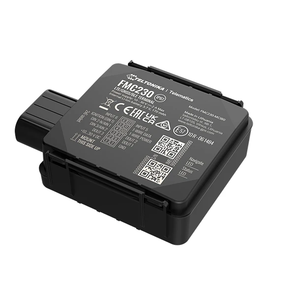 FMC230 TELTONIKA 4G GPS SEKLYS, SIM kortelė: SIM Kortelė (metinis mokestis +24 Eur), Serveris : Serveris (metinis mokestis) +12 Eur