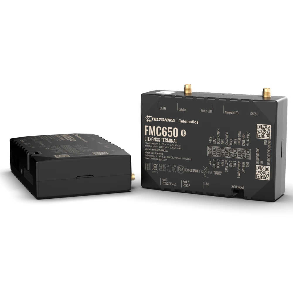 „TELTONIKA TELEMATICS FMC650 4G LTE CAT 1“ SEKIMO ĮRENGINYS PAŽANGIOMS TAIKYMO SRITYMS