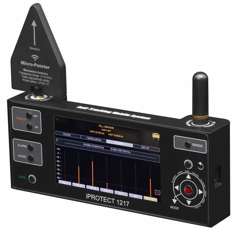 iProtect 1217 5G GPS detektorius