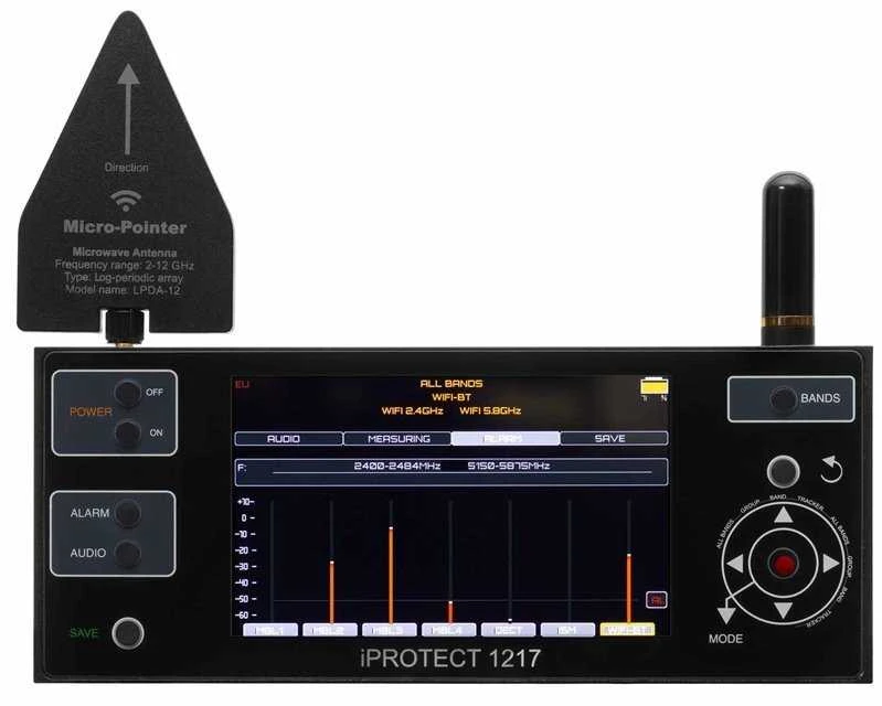 iProtect 1217 5G GPS detektorius