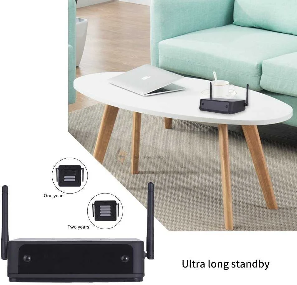 Maršrutizatoriaus imitacija LONG su Wifi kamera, Atminties kortelės talpa: Nepridėti atminties kortelės, Papildomos baterijos 2 vnt.: Papildomos baterijos 2 vnt. (+12 Eur)