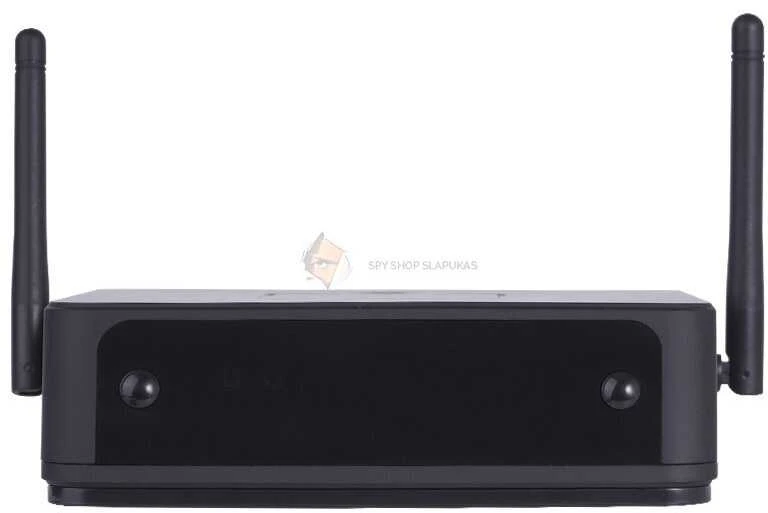 Maršrutizatoriaus imitacija LONG su Wifi kamera, Atminties kortelės talpa: Nepridėti atminties kortelės, Papildomos baterijos 2 vnt.: Papildomos baterijos 2 vnt. (+12 Eur)