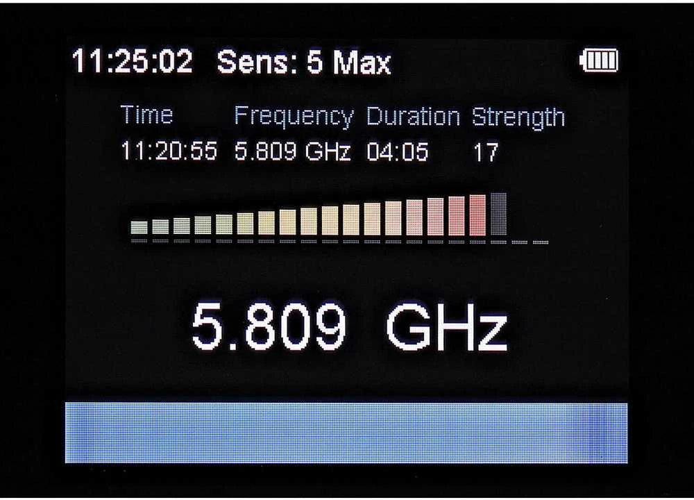 PRO-W12DX 5G 12GHZ Plačiajuostis detektorius profesionalams