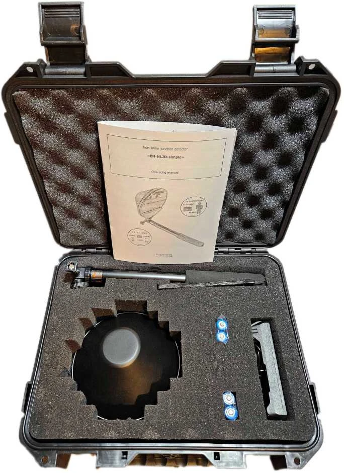 Profesionalus detektorius NLJD 3HECA-01