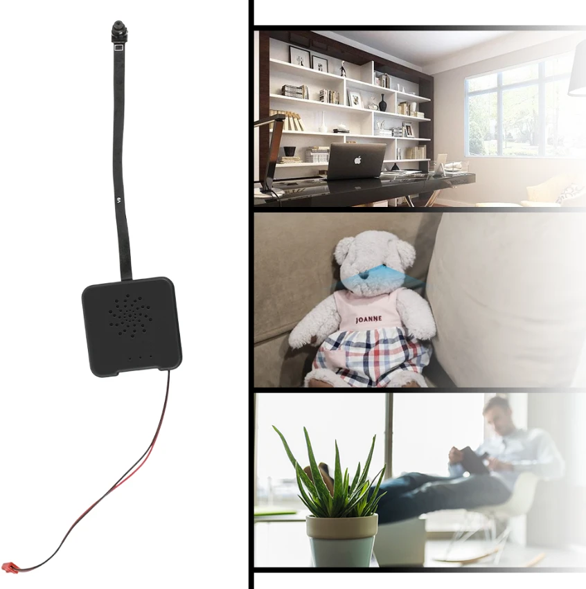 WIFI Full HD kameros modulis Tiny Pro, Atminties kortelės talpa: 128 Gb Micro SD (+36 Eur), Akumuliatoriai: 4000 mAh (~15 val) (+10 Eur), Maitinimo adapteris: 220-5V 1.4A (+16 Eur)