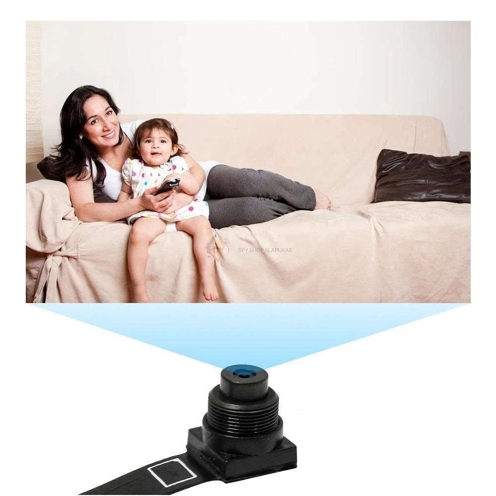 WIFI kameros modulis "Look Cam Pro", Akumuliatoriai: 8800 mAh (~30 val) (+20 Eur), Atminties kortelės talpa: Nepridėti atminties kortelės, Maitinimo adapteris: Nepridėti