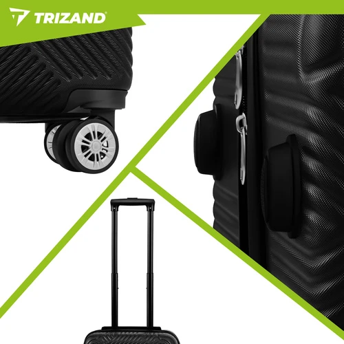 3-in-1 suitcase set - juodas Trizand 26661