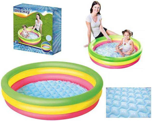 BESTWAY pripučiamas baseinas 102cm x 25cm, 51104