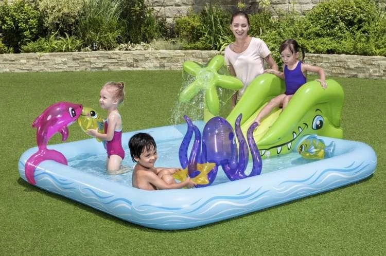BESTWAY baseinas Fantastiškas akvariumas 239cm x 206cm x 86cm, 53052B