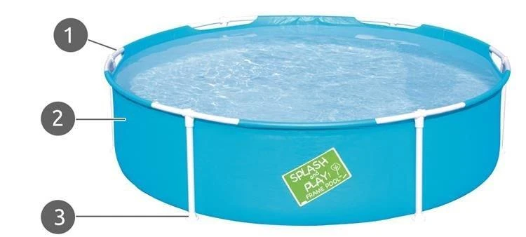Plaukimo apklausa vaikams152 38cm BESTWAY