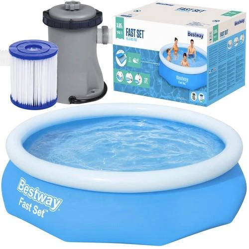 Baseinas su siurbliu Bestway 57270 305x76cm