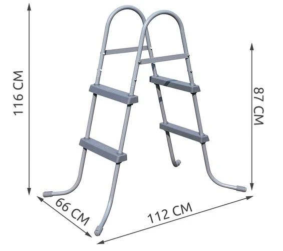 Baseino kopėčios Bestway 58430 84cm