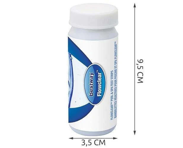 Bestway Baseinų pH, alkalio ir chloro testeris